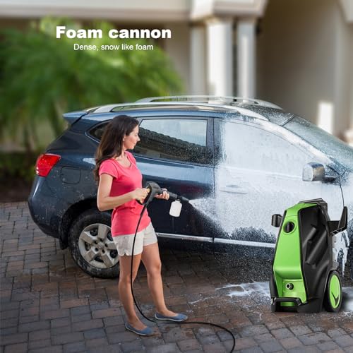 Pictured Most Powerful Electric Pressure Washer: commowner 4200PSI Pressure Washer 4.0GPM Power