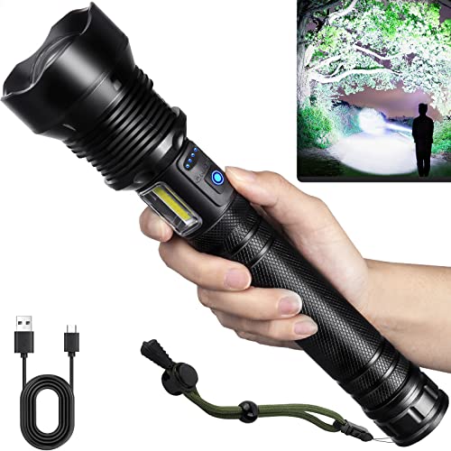 NJ FOREVER Flashlights High Lumens Rechargeable