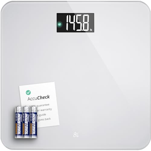 Greater Goods Digital AccuCheck Bathroom Scale for Body Weight