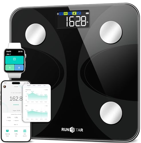 runstar Smart Scale for Body Weight and Fat Percentage