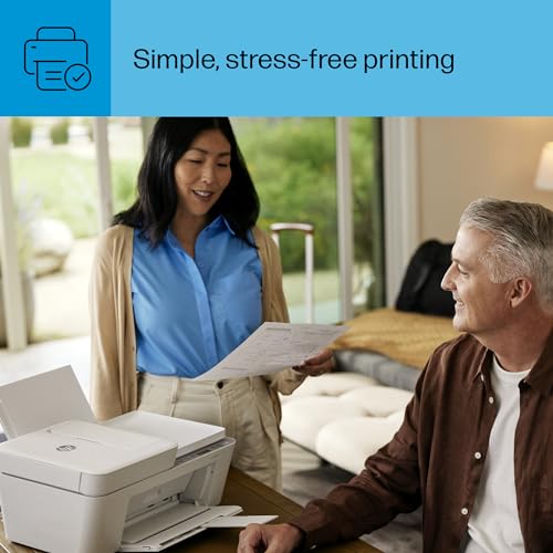 Pictured Most Reliable Home Printer: HP DeskJet 4255e Wireless All-in-One Color