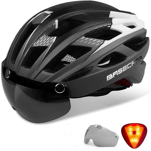 Basecamp Bike Helmet, Bicycle Helmet with Rear