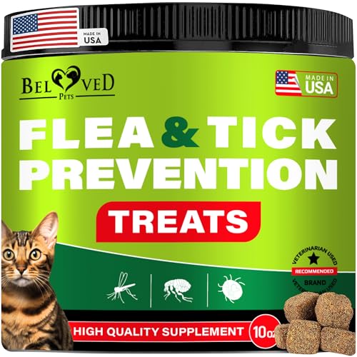 Beloved Pets Flea and Tick Prevention Chewable Pills for Cats