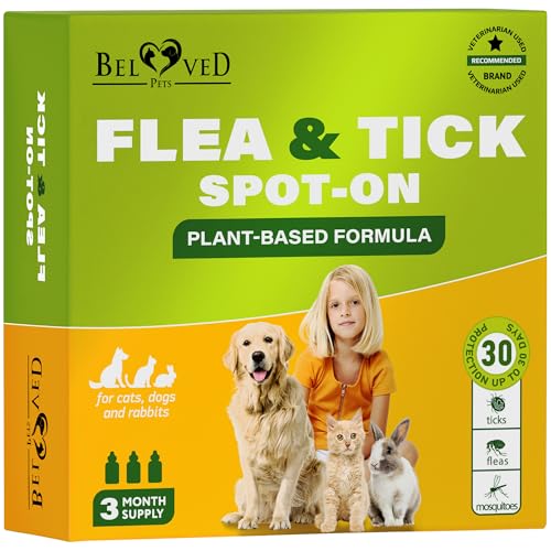 Beloved Pets Flea and Tick Prevention for Small Dogs & Cats