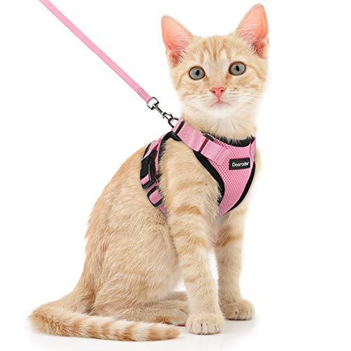 Dooradar Cat Harness and Leash Set