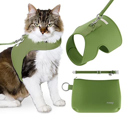 ROMP Cat Harness, Collar & Leash Set