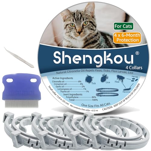 ShengKou Flea and Tick Collar for Cats.
