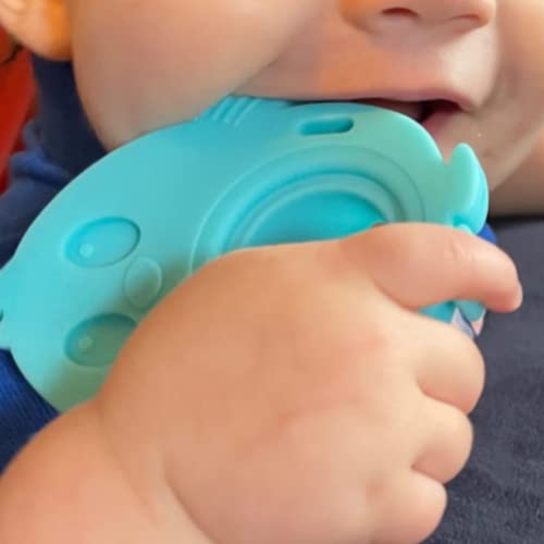 Pictured Safest Poppers: EZTOTZ Popz Baby Teether Toy