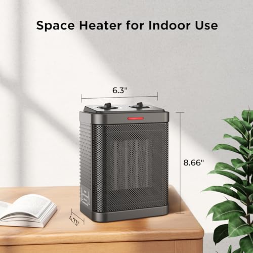 Pictured Safest Small Heater: Chikit Small Space Heater