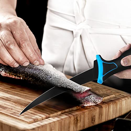 Pictured Sharpest Fillet Knife: FLISSA Fillet Knife Set