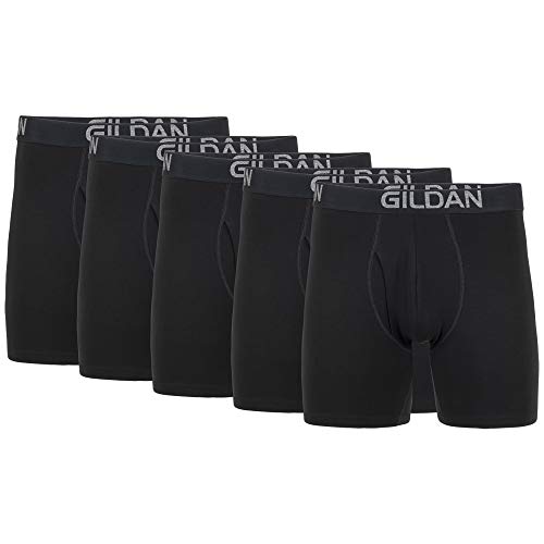 Gildan Men's Underwear Cotton Stretch Boxer Briefs