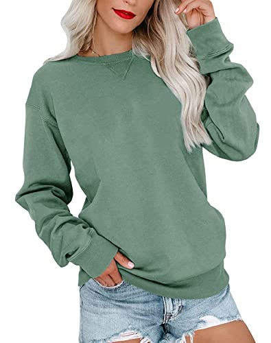 Bingerlily Womens Casual Long Sleeve Sweatshirt