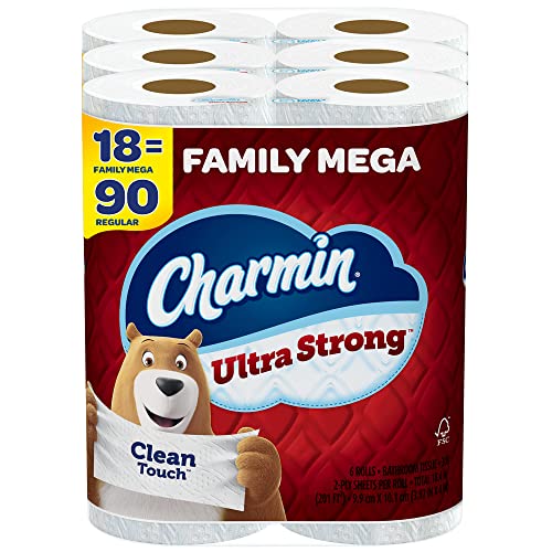 Charmin Ultra Strong Clean Touch Toilet Paper