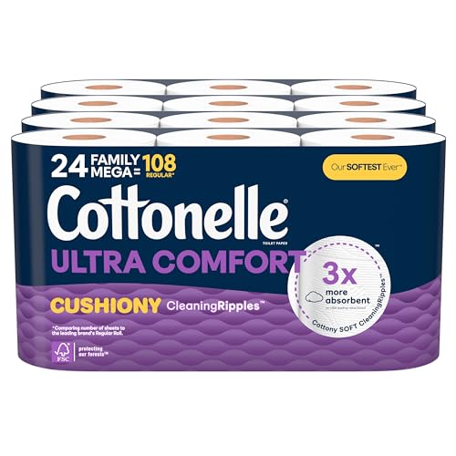 Cottonelle Ultra Comfort Toilet Paper with Cushiony