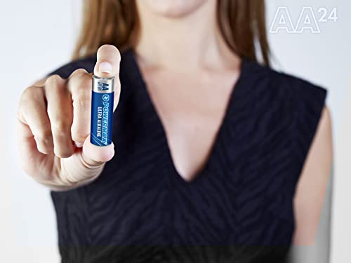 Pictured Strongest AA Batteries: Powermax 24-Count AA Batteries