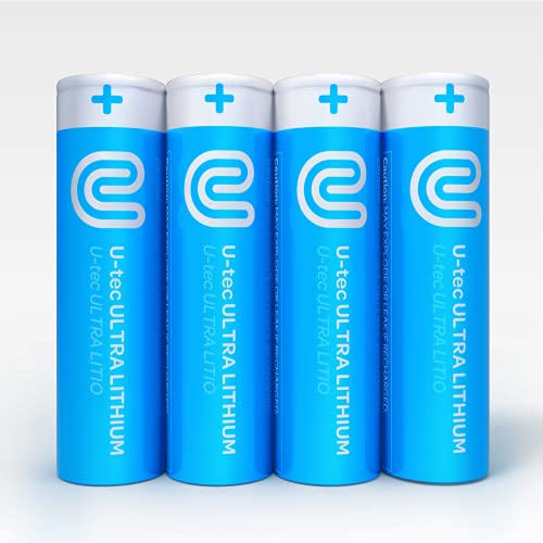U-tec AA Ultra Lithium Battery (Pack of 4)