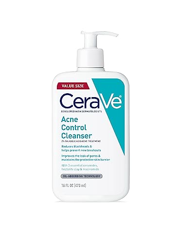 CeraVe 2% Salicylic Acid Acne Face Wash