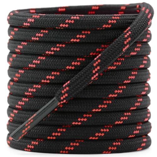 DELELE Round Work Boot Laces: 47 inch