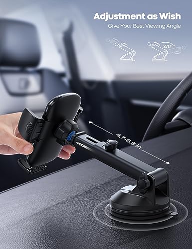 Pictured Strongest Car Phone Holder: Lamicall Car Phone Holder