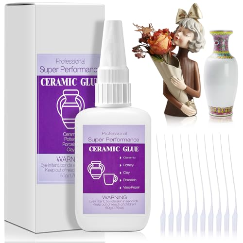 Ceramic Glue 30G Glue for Porcelain and Pottery Repair Instant Strong Glue  for