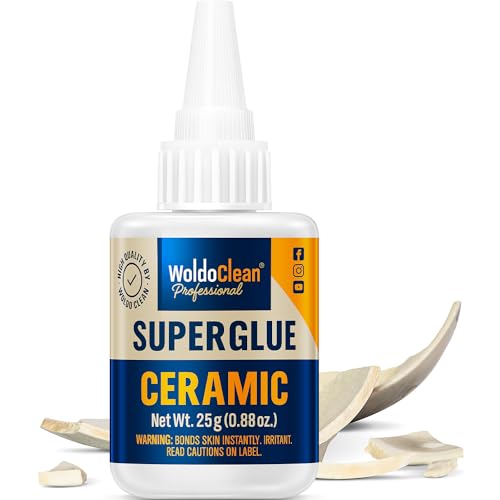 WoldoClean Super Glue for Ceramics and Porcelain 25g