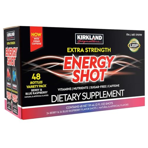 Kirkland Signature Extra Strength Energy Shot Variety