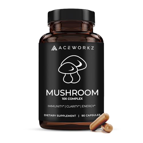 ACEWORKZ Mushroom Nootropic Brain Supplement