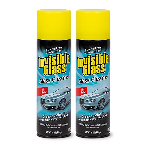 Invisible Glass 91164-2PK 19-Ounce Foam Cleaner for Auto