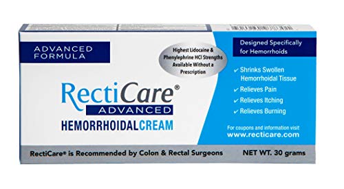 Recticare Advanced Hemorrhoidal Cream: Advanced Treatment