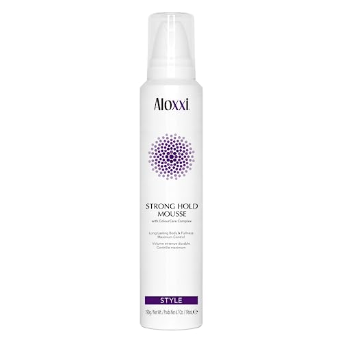 ALOXXI Strong Hold Mousse Hair Volumizer