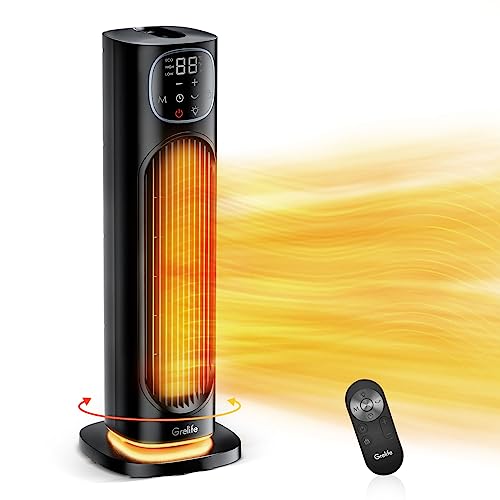 Grelife Space Heater Large Room,1500W Portable