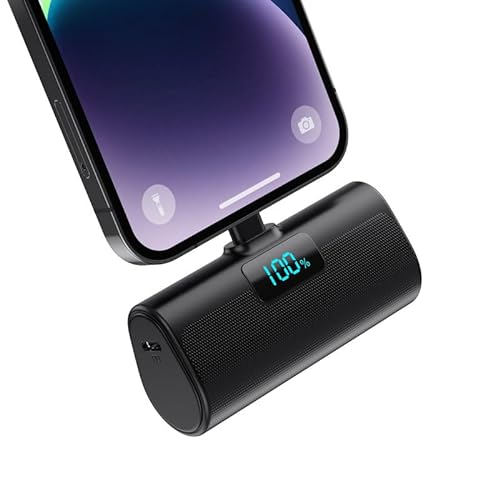 HETP Small Portable Charger for iPhone,5200mAh