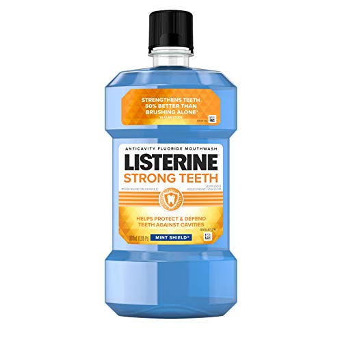 Pharmapacks Listerine Strong Teeth Anticavity Fluoride