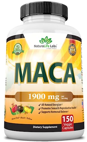 NaturaLife Labs A Higher Standard Organic Maca Root Black