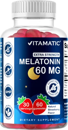 Vitamatic Sugar Free Melatonin 60mg