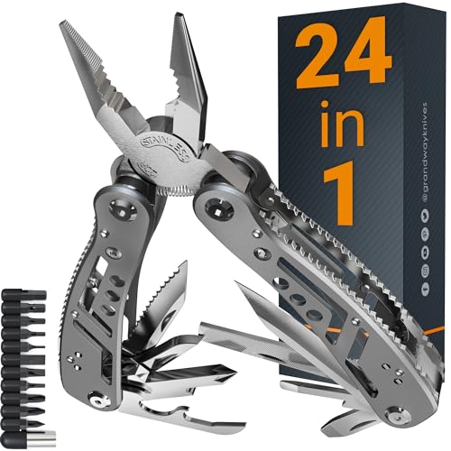 Grand Way Multitool 24-in-1 with Mini Tools