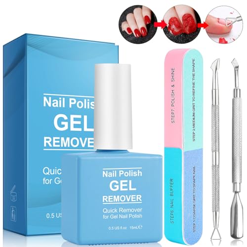 YLXYZUAD Gel Nail Polish Remover with 7 Way