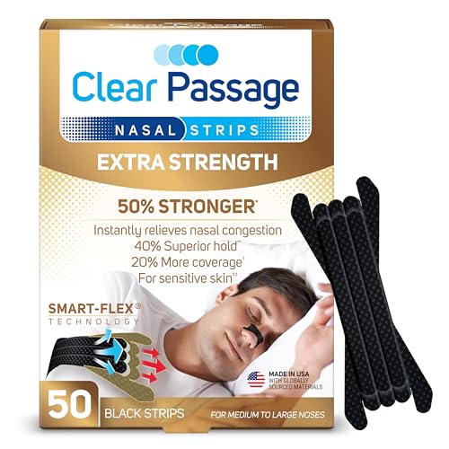 Clear Passage Extra Strength Nasal Strips 50 Ct