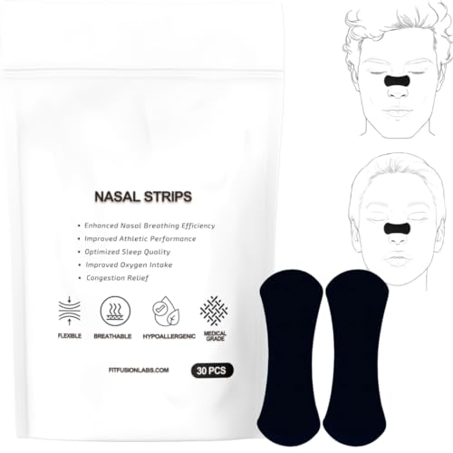 Fit Fusion Labs Nasal Strips for Better Sleep or Exercise