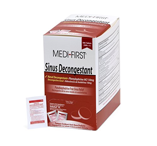 Medique Medi-First 80913 Sinus Decongestant