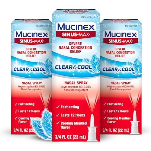 Mucinex Sinus-Max Nasal Spray Decongestant