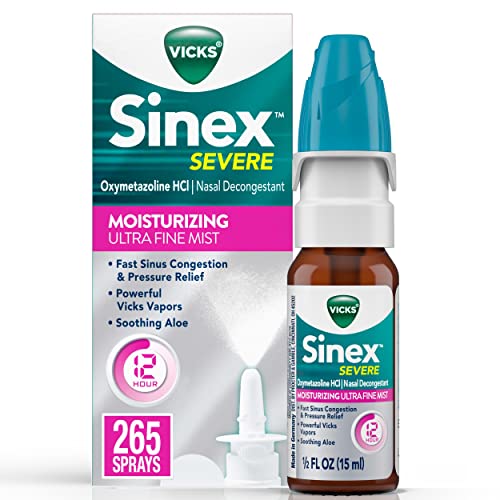 Vicks Sinex Severe Nasal Spray with Moisturizing