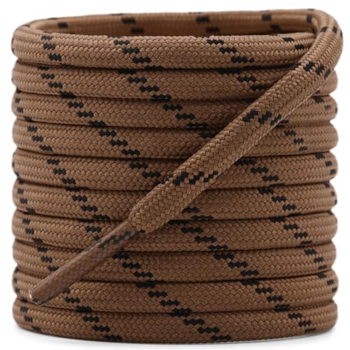 DELELE Round Work Boot Laces: 55 inch
