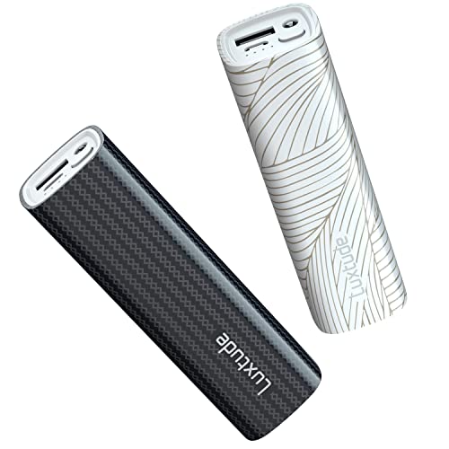 Luxtude 10000mAh Small Portable Charger with Flashlight