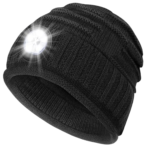 EastPin Mens Gifts Beanie Hat with Light: