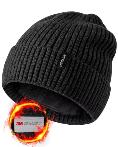 MERIWOOL Unisex Beanie – Merino Wool Ribbed Knit Winter Hat for Men and  Women –