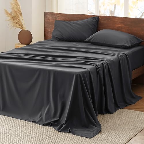 Bedsure Brushed Flannel Sheets Queen Size