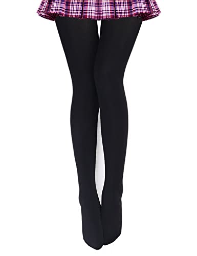 VERO MONTE Womens Opaque Fleece Lined Tights - Thermal Winter Tights