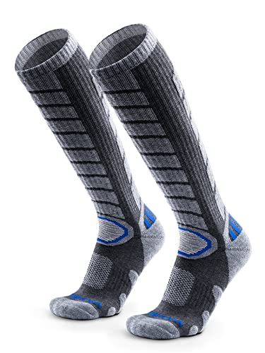 WEIERYA Ski Socks 2 Pairs Pack for Skiing
