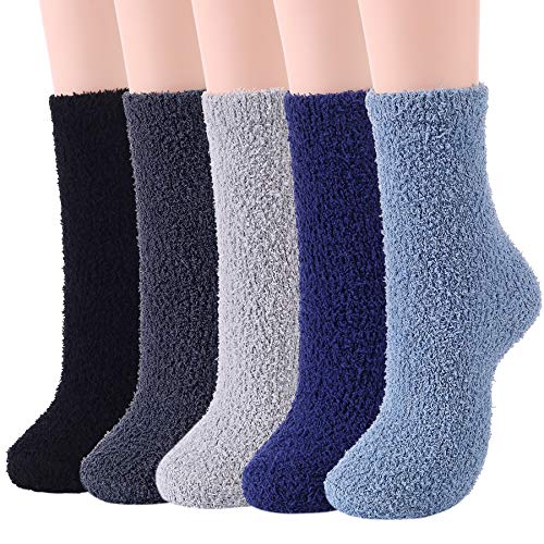 Zando Women's Fuzzy Socks Warm Slipper